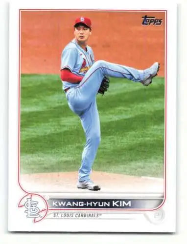 2022 Topps #151 Kwang-Hyun Kim NM-MT Cardinals card with original gloss finish