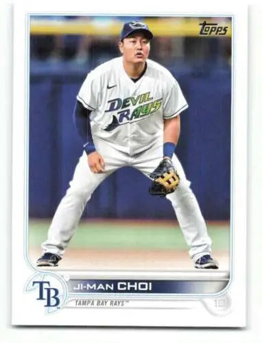 2022 Topps #183 Ji-Man Choi baseball card featuring original gloss quality