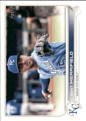 Whit Merrifield Kansas City Royals 2022 Topps #245 Baseball Card NM-MT Display