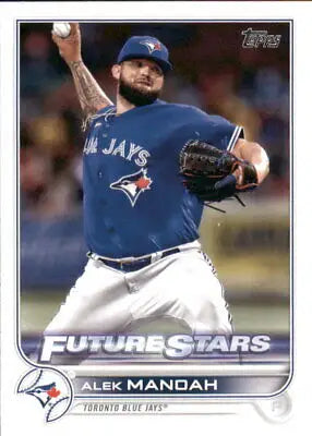 Alek Manoah 2022 Topps #248 Future Stars Toronto Blue Jays MLB Baseball Card