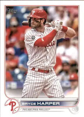 Bryce Harper Philadelphia Phillies 2022 Topps #250 Baseball Card NM-MT