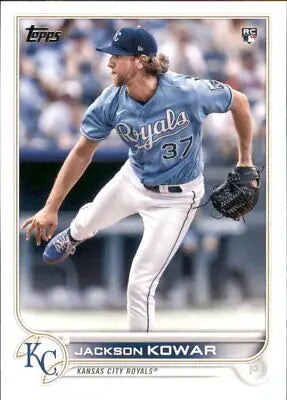 2022 Topps #264 Jackson Kowar Rookie Kansas City Royals Baseball Card NM-MT