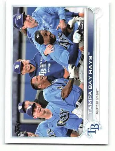 2022 Topps #274 Tampa Bay Rays baseball card with original gloss featuring Simply Sandoval