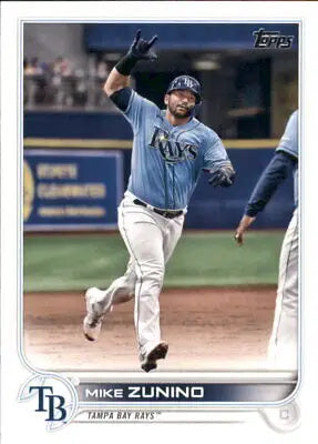 2022 Topps #324 Mike Zunino Tampa Bay Rays MLB Baseball Card NM-MT for collectors