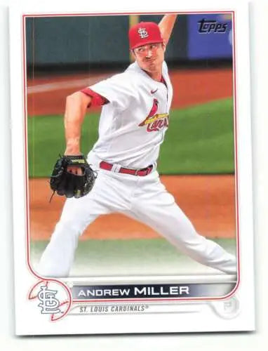 Andrew Miller baseball card 2022 Topps #39 NM-MT Cardinals with original gloss quality