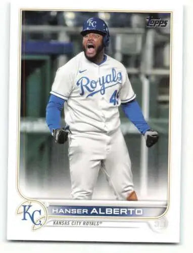 Hansel Alberto baseball card from 2022 Topps #53 featuring original gloss finish