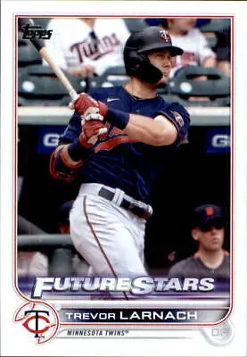 2022 Topps #596 Trevor Larnach Future Stars Minnesota Twins Baseball Card NM-MT