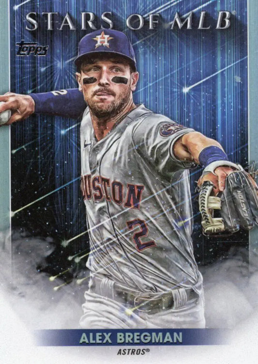 Alex Bregman Baseball card from 2022 Topps MLB Insert for Houston Astros SMLB-8