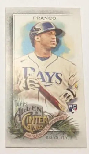 2022 Topps Allen and Ginter Mini A&G #91 Wander Franco NM-MT RC Rookie Rays original gloss