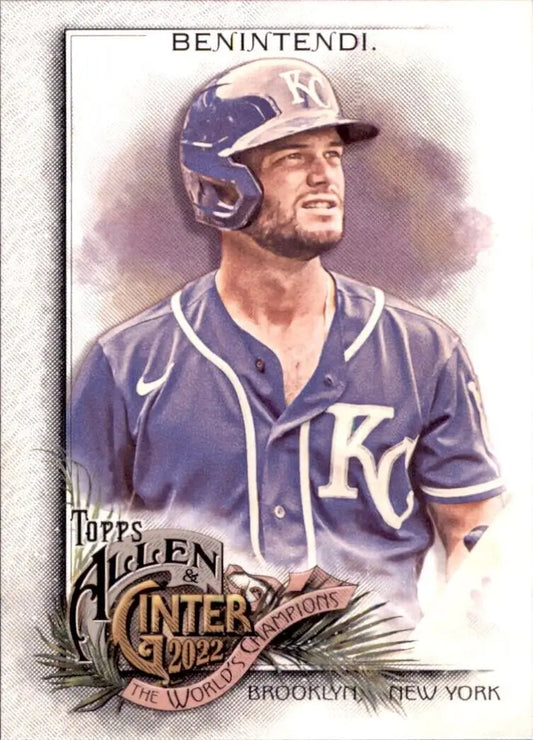 Andrew Benintendi Kansas City Royals MLB Baseball Card 2022 Topps Allen & Ginter