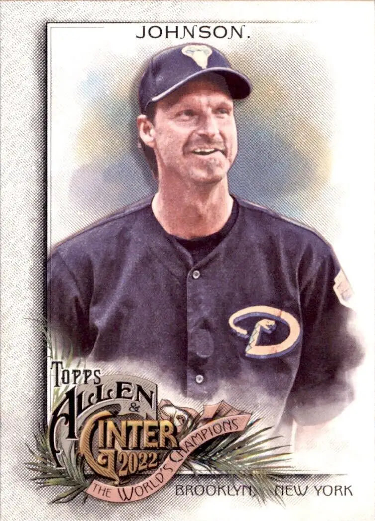 Ginter Randy Johnson Arizona Diamondbacks Topps Allen & Ginter Baseball Card #78