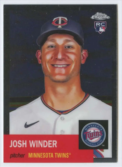 A Minnesota Twins baseball card of a pitcher in a Chicago White Sox jersey