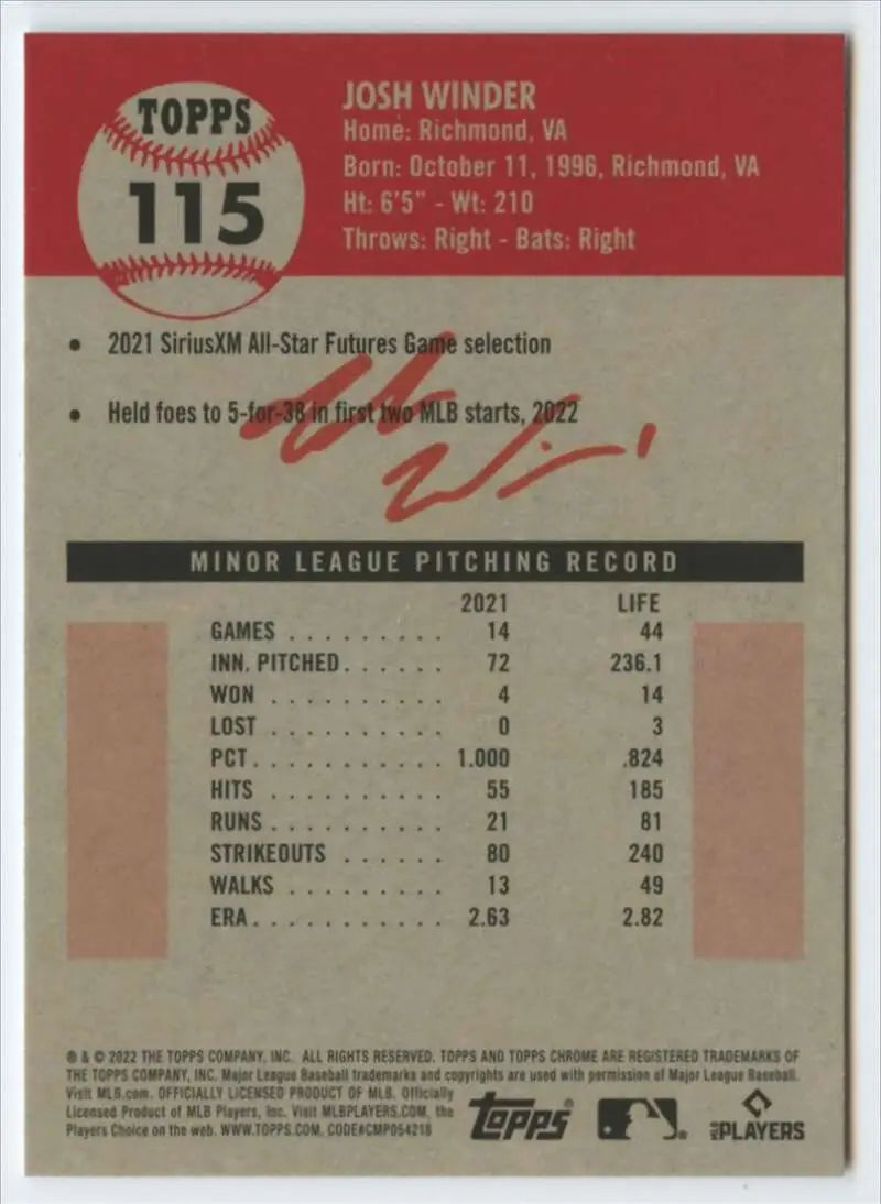 Baseball card of Hoyt Wilhelm featuring stats from Topps for Chicago White Sox collectors