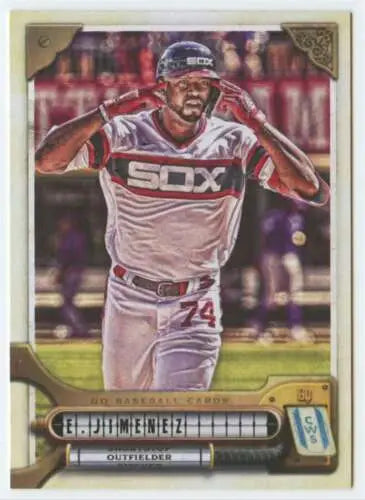 Eloy Jimenez baseball card from 2022 Topps Gypsy Queen featuring original gloss finish