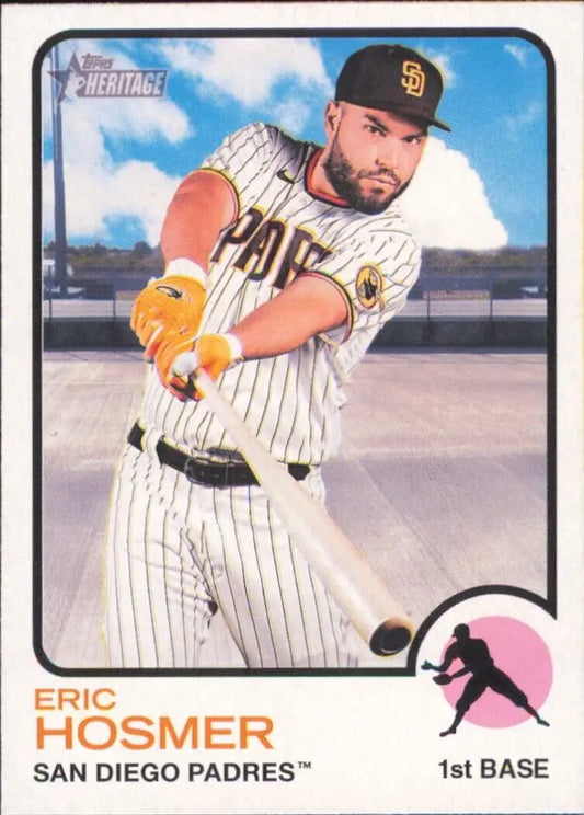 2022 Topps Heritage Eric Hosmer San Diego Padres MLB Baseball card #366