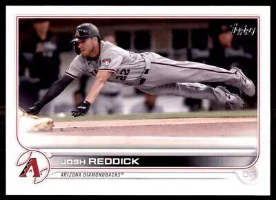 Josh Reddick baseball card from 2022 Topps Arizona Diamondbacks #318 edition