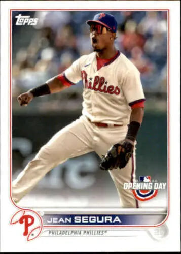 2022 Topps Opening Day #45 Jean Segura baseball card in NM-MT condition, original gloss