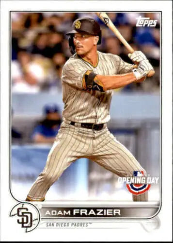 2022 Topps Opening Day #80 Adam Frazier baseball card with original gloss, NM-MT Padres