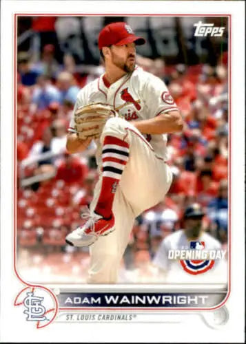 2022 Topps Opening Day #94 Adam Wainwright baseball card with original gloss finish