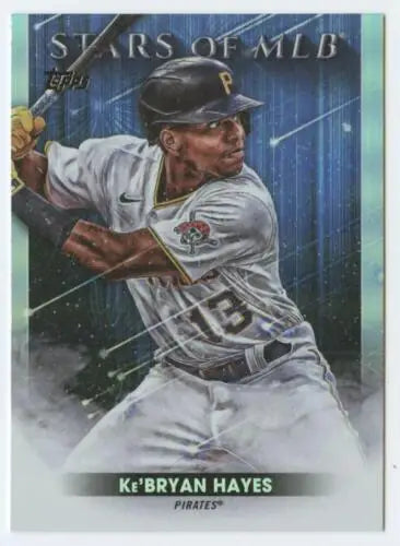 Ke’Bryan Hayes baseball card from 2022 Topps Stars of MLB featuring original gloss finish