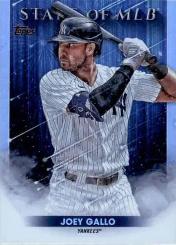 Joey Gallo baseball card from 2022 Topps Stars of MLB with original gloss finish