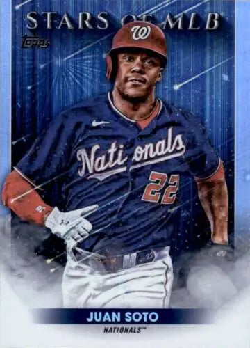 2022 Topps Stars of MLB Juan Soto baseball card NM-MT original gloss collectible