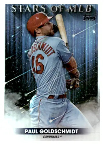 Paul Goldschmidt 2022 Topps Stars baseball card in original gloss for Cardinals fans