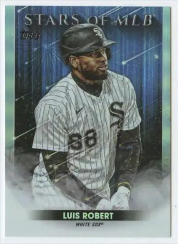 Luis Robert 2022 Topps Stars of MLB #SMLB-6 baseball card with original gloss finish