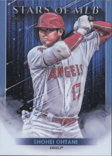 Shohei Ohtani Los Angeles Angels 2022 Topps Stars of MLB trading card NM-MT