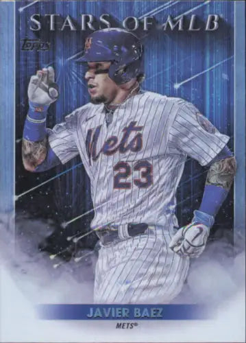 Javier Baez New York Mets baseball card from Topps Stars SMLB5 collection