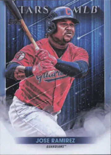 2022 Topps Stars of MLB Jose Ramirez Cleveland Guardians Baseball Card NM-MT