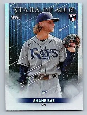 Shane Baz baseball card 2022 Topps Update Stars of MLB flat rate collectible item