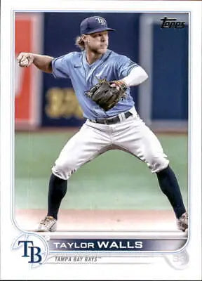 2022 Topps Update Taylor Walls Tampa Bay Rays Baseball Card MLB NM-MT