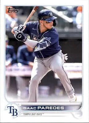 2022 Topps Update Isaac Paredes Tampa Bay Rays Baseball Card MLB NM-MT