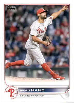 2022 Topps Update #US14 Brad Hand Philadelphia Phillies Baseball Card MLB NM-MT