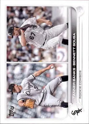 2022 Topps Update #US146 Bennett Sousa Rookie Card for White Sox NM-MT Quality