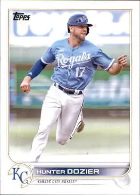 2022 Topps Update Hunter Dozier Kansas City Royals Baseball Card NM-MT