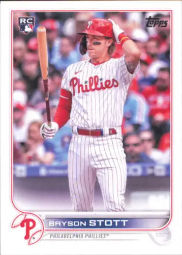 2022 Topps Update Bryson Stott Rookie Philadelphia Phillies Card in NM-MT condition