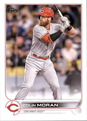 Baseball card of Colin Moran from 2022 Topps Update Cincinnati Reds MLB collection