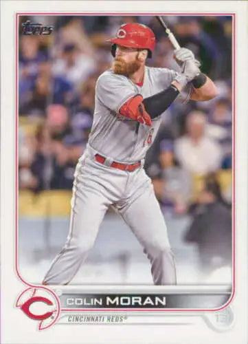 2022 Topps Update US28 Colin Moran baseball card with original gloss from Reds ID 47496