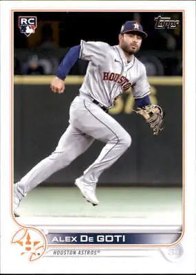 2022 Topps Update Alex De Goti Rookie Houston Astros Baseball Card NM-MT