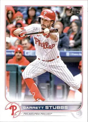 2022 Topps Update US315 Garrett Stubbs baseball card for Philadelphia Phillies collectors