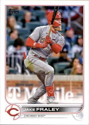 2022 Topps Update Jake Fraley Cincinnati Reds Baseball Card NM-MT Quality Condition