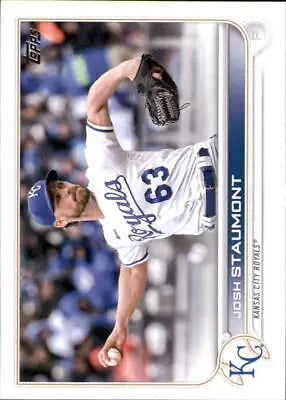 2022 Topps Update Josh Staumont Kansas City Royals Baseball Card MLB NM-MT