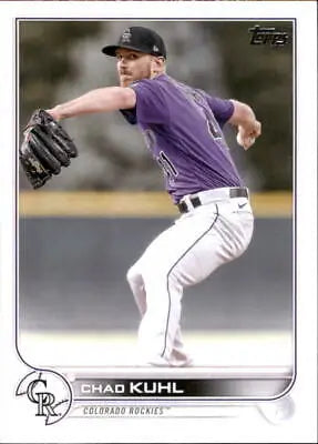 2022 Topps Update US71 Chad Kuhl Colorado Rockies Baseball Card MLB Sport NM-MT