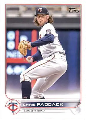 2022 Topps Update US75 Chris Paddack Minnesota Twins Baseball Card for collectors