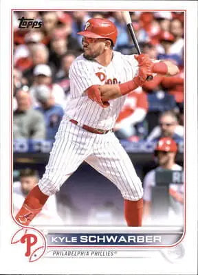 2022 Topps Update US88 Kyle Schwarber Philadelphia Phillies Baseball Card NM-MT