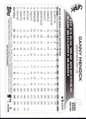 Danny Mendick 2022 Topps Update #US95 Chicago White Sox Baseball Card NM-MT