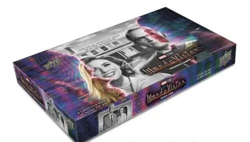 Box set of Marvel Studios’ WandaVision featuring stylized character artwork