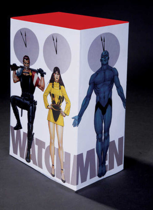 Decorative Watchmen-themed display cube from Watchmen Collectors Edition Box Set